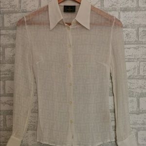 Fendi monogram button up top
